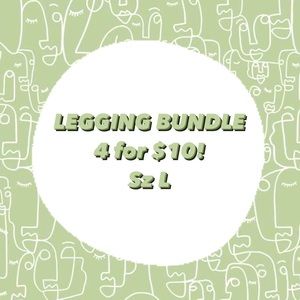 4 leggings for $10!!